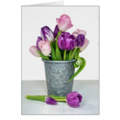pink and purple tulip bunch (Front)