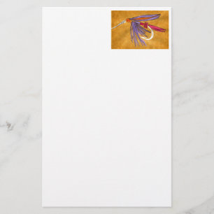 "Pink and Purple" Wet Fly Stationery