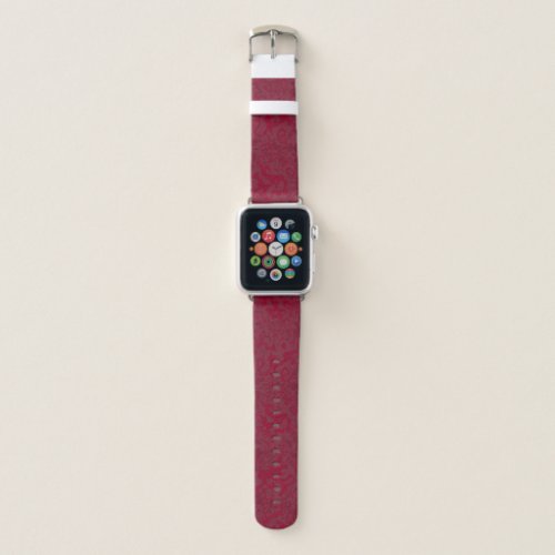 pink and red marble apple watch band