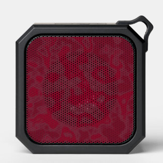 pink and red marble bluetooth speaker
