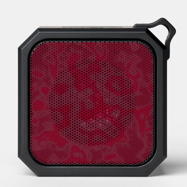 pink and red marble bluetooth speaker (Front)