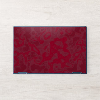 pink and red marble HP laptop skin