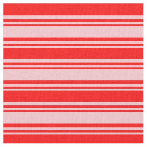 Pink and Red Pattern Fabric
