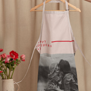 Pink and Red Photo Mother's Day Gift Apron