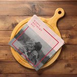 Pink and Red Photo Mother's Day Gift Kitchen Towel<br><div class="desc">Show your appreciation for Mom with this personalized Pink and Red Photo Mother's Day Gift! Customize this special item with a cherished photo that captures your fondest memories together. Whether it's a family portrait, a candid moment, or a favorite snapshot, this thoughtful gift is sure to warm her heart. The...</div>