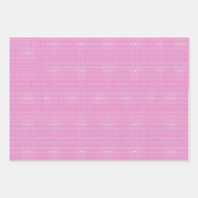 pink and red sieve feet Wrapping Paper. Paper Sheets (Front)