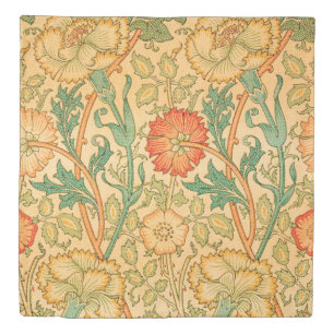 Pink and Rose by William Morris Duvet Cover