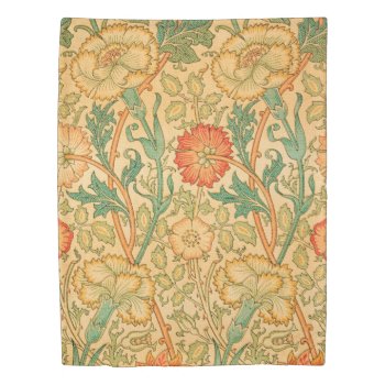 Pink And Rose By William Morris Duvet Cover by colorfulworld at Zazzle