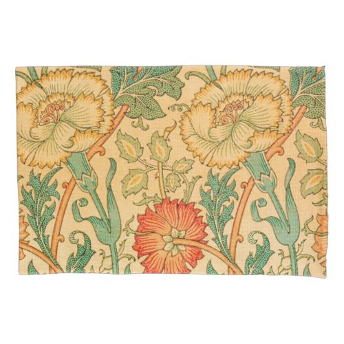 Pink and Rose by William Morris Pillow Case