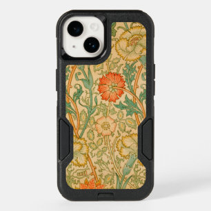 Pink and Rose Pattern (by William Morris) OtterBox iPhone 14 Case