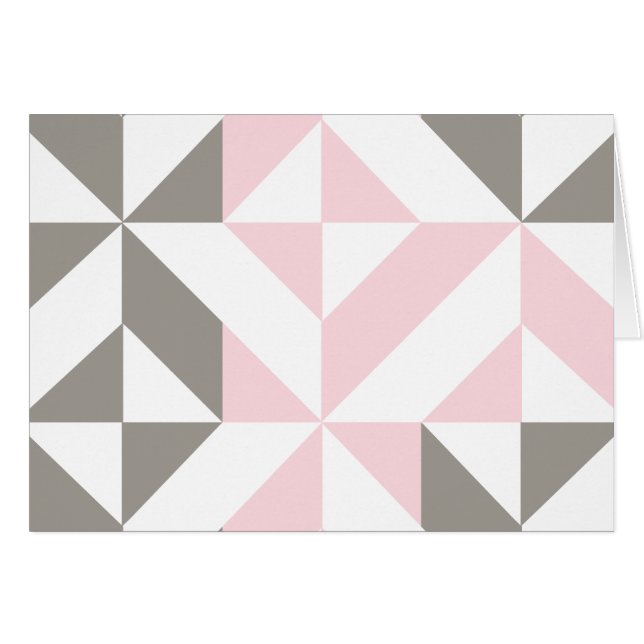 Pink and Silver Geometric ZigZag (Front Horizontal)