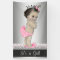 Pink and Silver Vintage Baby Shower