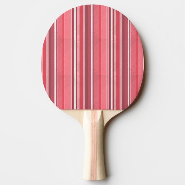 Pink and Stinky Stripes Ping-Pong Paddle (Back)