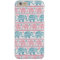 Pink And Teal Ethnic Elephant Pattern