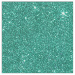 Pink and Teal Modern Aztec with Faux Teal Glitter Fabric