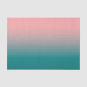 Pink and Teal Tissue Paper