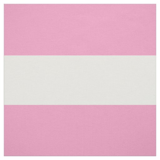 Pink and White 3 Inch Wide Stripes Fabric
