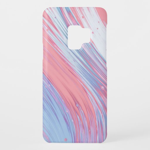 PINK AND WHITE ABSTRACT PAINTING Case-Mate SAMSUNG GALAXY S9 CASE