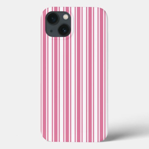 Pink and white candy stripes Case_Mate iPhone case