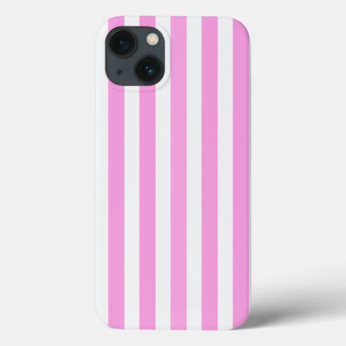 Pink and white candy stripes Case_Mate iPhone case