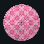 Pink And White Dart Board<br><div class="desc">This unique and stylish pink and white print design is perfect for adding a touch of elegance to your collection. Can be used for any occasion,  season,  or celebration throughout the year. Especially designed for those in love with all things pink.</div>
