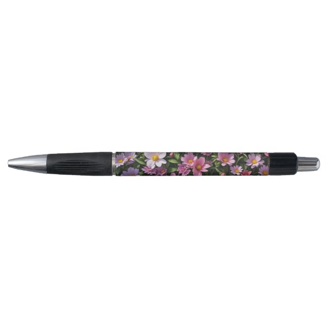 Pink and white flower garden pen (Front)