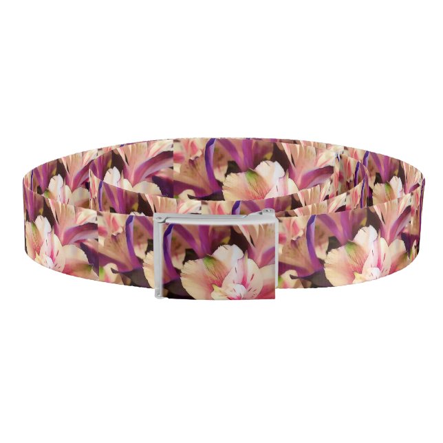 Pink and White Flowers Belt (Coil)