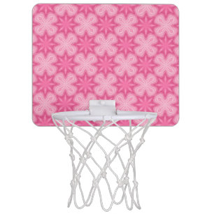 Pink And White Mini Basketball Hoop