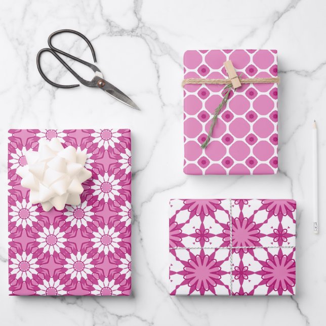 Pink and White Paper Pack 78 (Front)