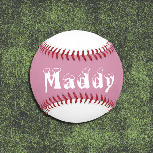 Pink Textured Pattern Baseball, Zazzle in 2023