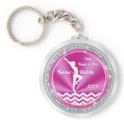 Pink and White Personalized Gymnastics Team Gifts