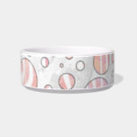 Pink and White Polka Dot Zebra Bowl<br><div class="desc">Girly Zebra Animal Print Pattern electronics, accessories, and trendy gifts brought to you by Imagine That! Design with our stylish pink, lavender, and white zebra striped design is perfect for the animal print lover and safari print lover in you. Makes a cool gift for artsy girls who love colorful jungle...</div>