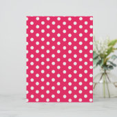 Pink And White Polka Dots (Standing Front)