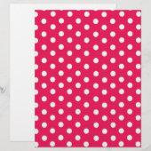 Pink And White Polka Dots (Front/Back)