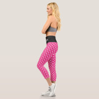 Polka dot shop capri leggings