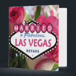 Pink and White Roses Married in Las Vegas Wedding  Binder<br><div class="desc">Pink and White Roses Married in Las Vegas Wedding Album</div>