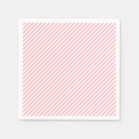 Pink and White Small Size Diagonal Stripes Paper