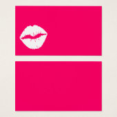 Pink and White Smooch (Front & Back)