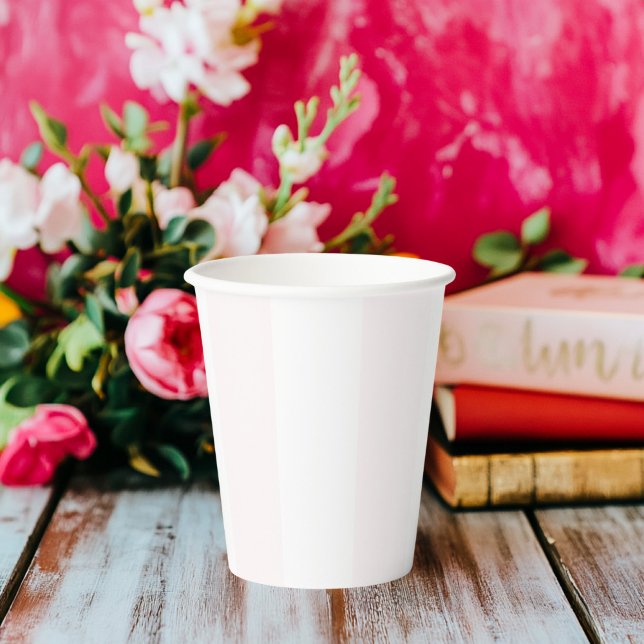 Pink and White Stripe  Paper Cups (Creator Uploaded)