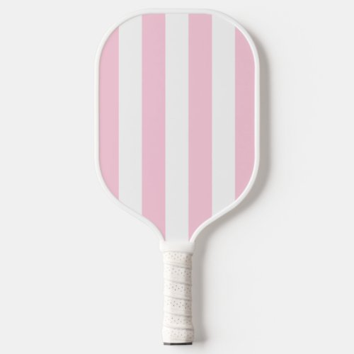 Pink and White Striped  Cabana Pickleball Paddle