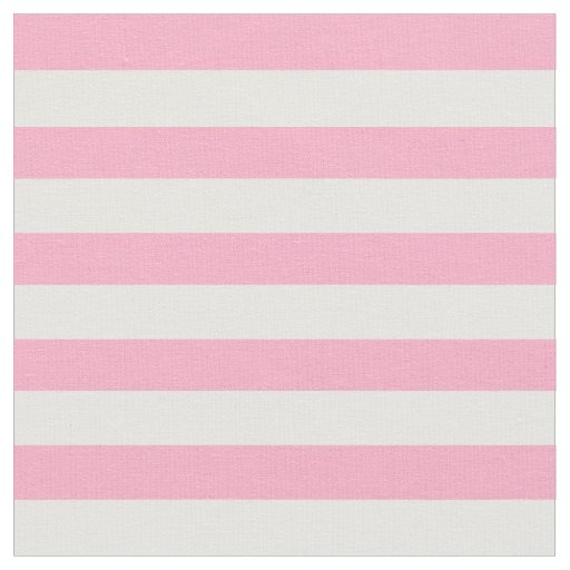 Pink and White Striped Fabric