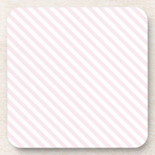 Pink and white stripes _ Coasters