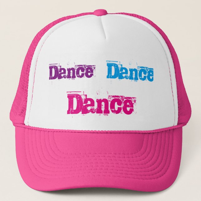 Pink and White Trucker Hat (Front)