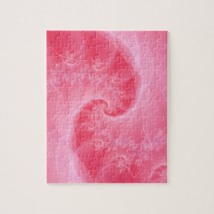 Pink and White Twist Puzzle