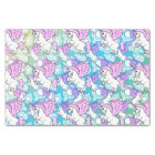 Pink and White Unicorn Pattern Design