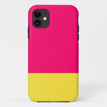 Pink And Yellow  Iphone Case by dawnfx at Zazzle