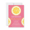 PINK AND YELLOW LEMON THEMED BRIDAL SHOWER