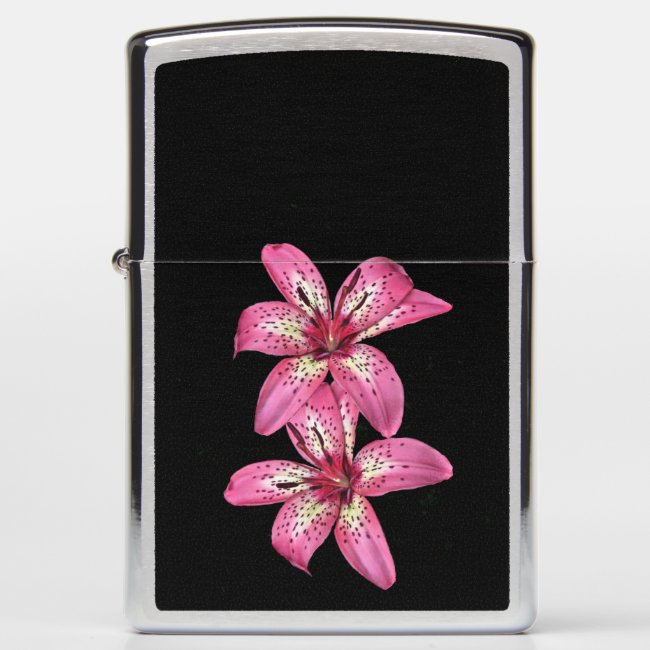 Pink and Yellow Lilies Lighter