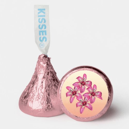 Pink and Yellow Lillies Hersheys Kisses  Hersheys Kisses