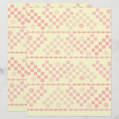 Pink and Yellow pattern (Front/Back)